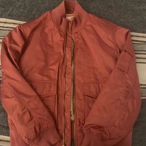 Pink Gap Moto Jacket